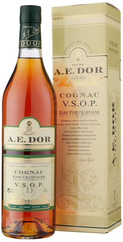 Cognac AE DOR Rare Fine Champagne VSOP