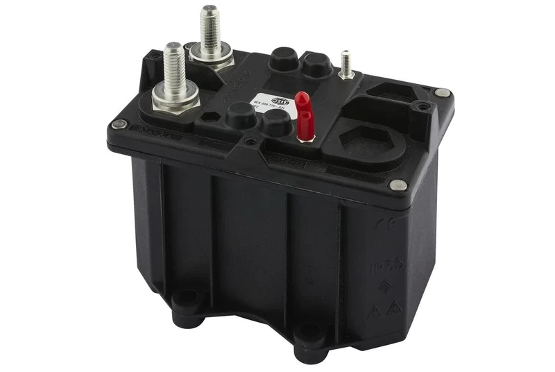 HELLA 6EK 008 776-031 Main Switch, battery - 24V - 2-pin connector - Bolted