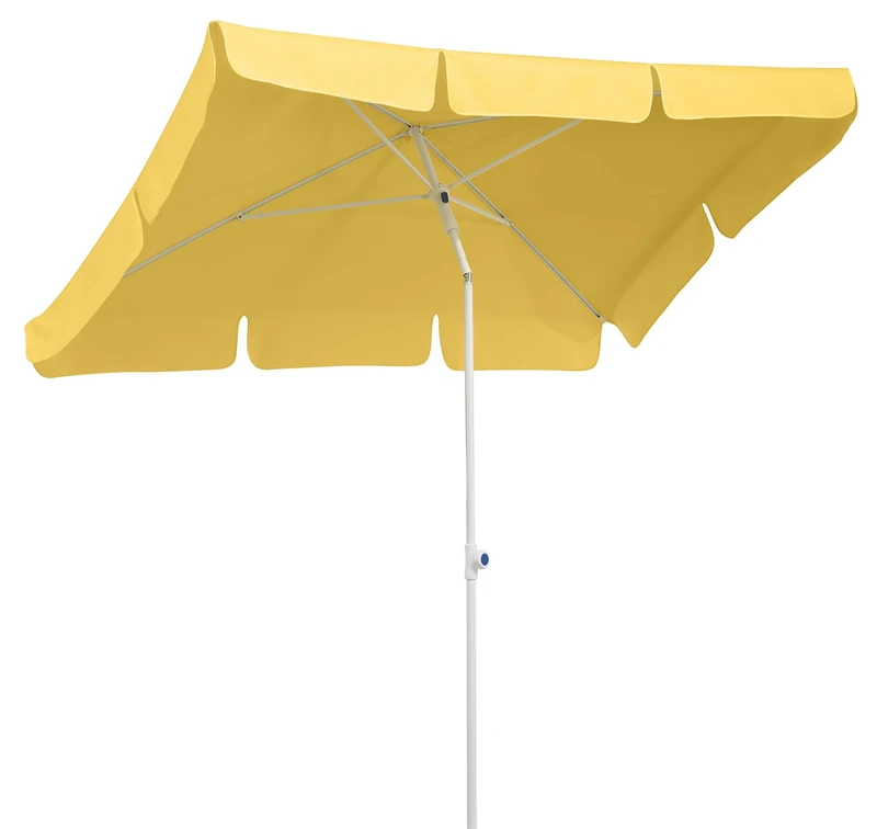 Schneider umbrella Ibiza, golden yellow, ca. 180 x 120 cm, 4-part, rectangular
