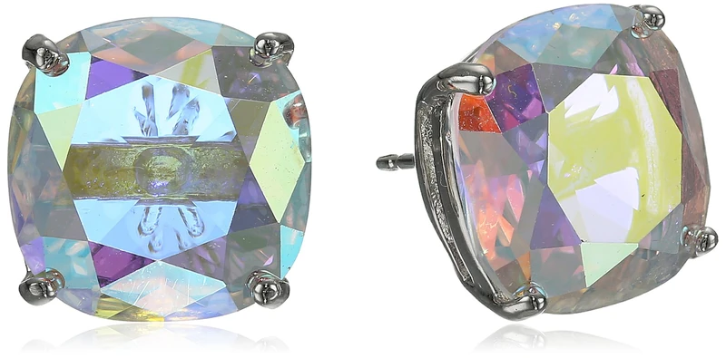 Kate Spade New York small square studs, AB