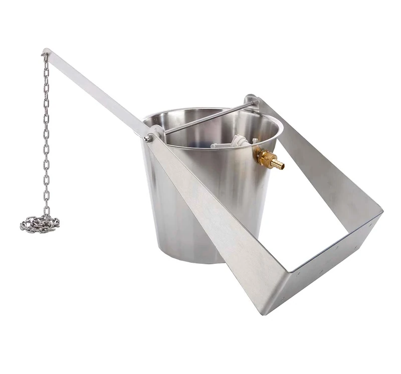 Eliga Stainless Steel Float Bucket with Bracket