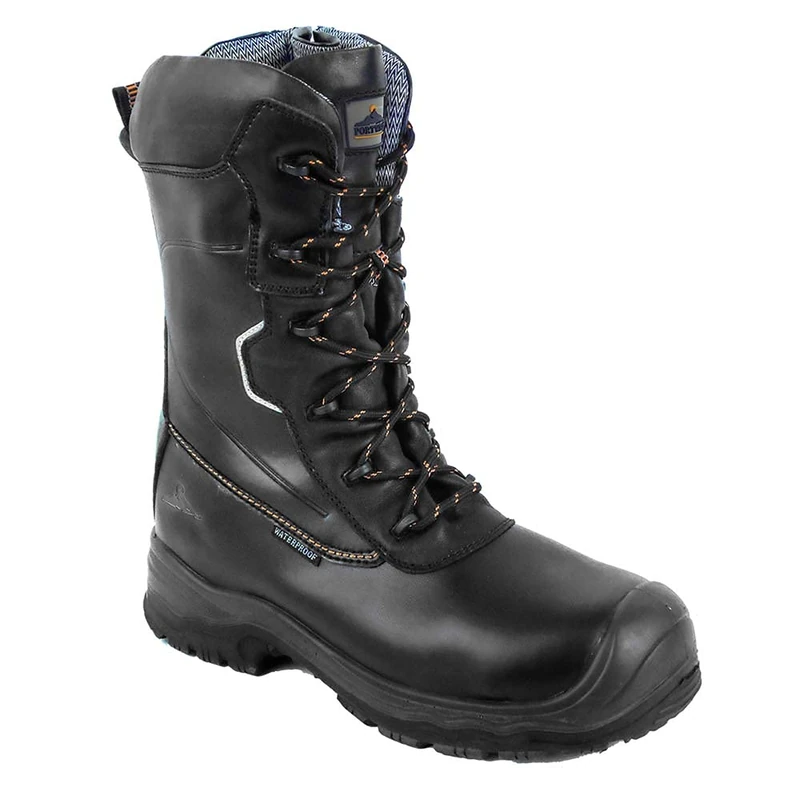 Portwest Portwest Compositelite Traction 10 inch (25cm) Safety Boot S3 HRO CI WR, Size: 48, Colour: Black, FD01BKR48
