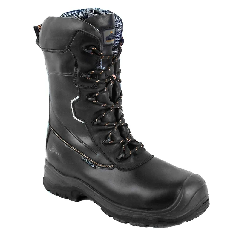 Portwest Portwest Compositelite Traction 10 inch (25cm) Safety Boot S3 HRO CI WR, Size: 45, Colour: Black, FD01BKR45