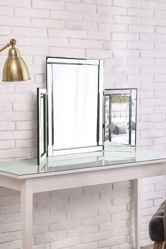 Modern Design Beautiful Glass Venetian Dressing Table Mirror 1ft10 x 2ft7