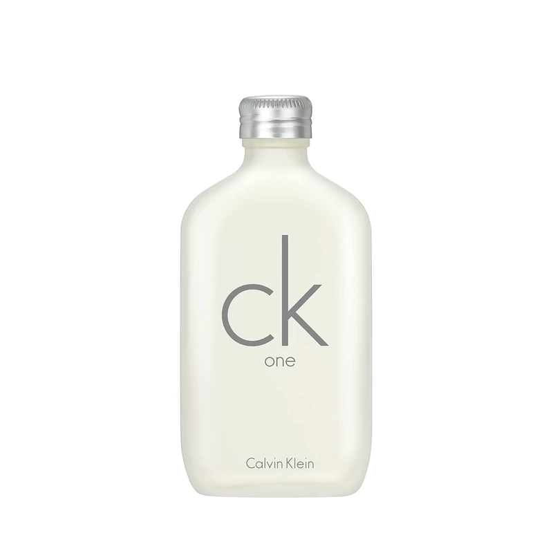 CALVIN KLEIN CK One - Unisex Eau de Toilette for All - Citrus & Aromatic Fragrance with Notes of Green Tea, Nutmeg and Musk - Medium Longevity - 100ml