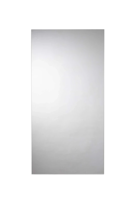 Croydex Kentmere Rectangular Mirror with Hang N Lock Fitting System, Silver, 900 x 450 x 50mm