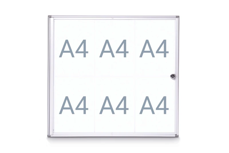 Maul 6820608 extraslim Display Case for 6 x A4