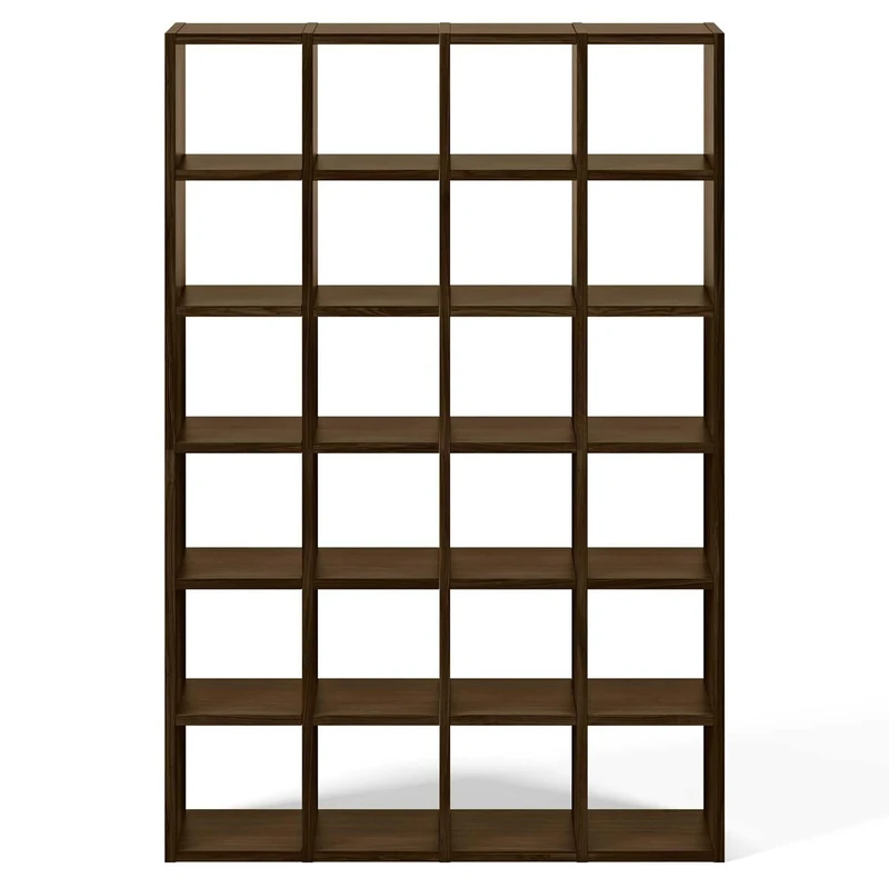 TemaHome Wood Honeycomb Panel Pombal 2010-001 with Walnut Veneer, 151 x 34 x 224 cm, Brown