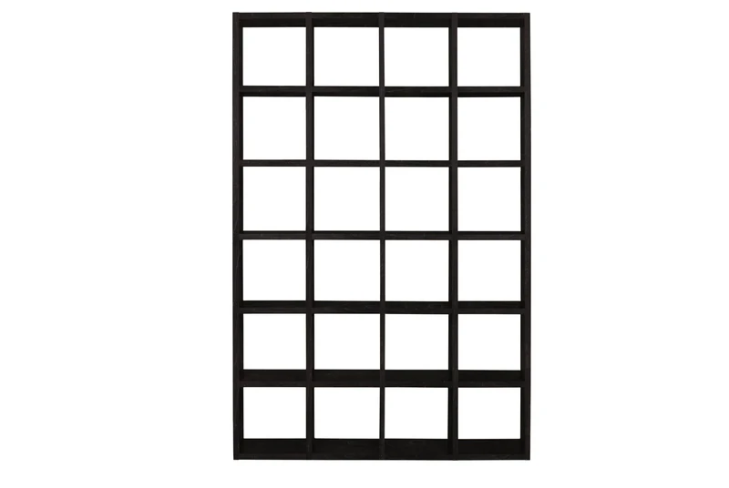 TemaHome Wood Honeycomb Panel Pombal 2010-001 with Wenge Beech Veneer Stained Black, 151 x 34 x 224 cm, Black