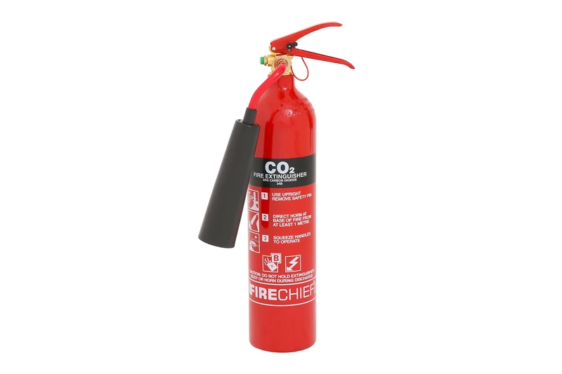 Firechief FXC2 CO2 Extinguisher, Aluminium, XTR, 2 kg, Red