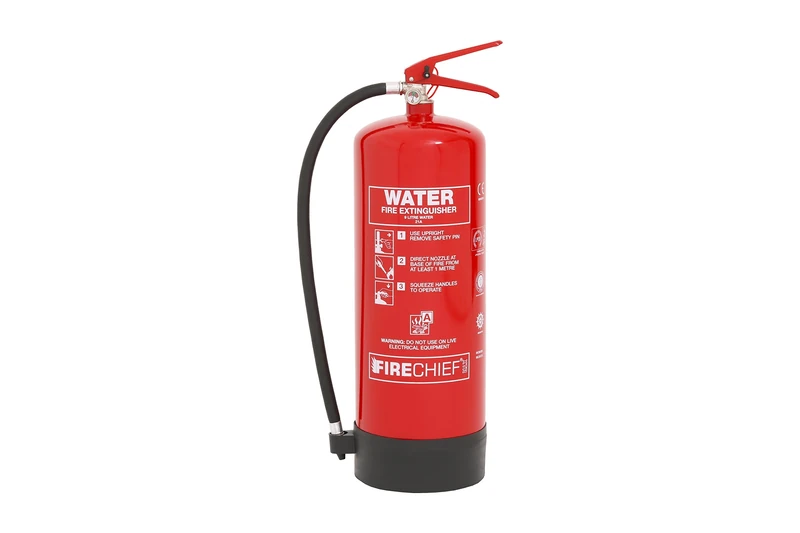 Firechief FXW9 Water Extinguisher, XTR, 9 L, Red