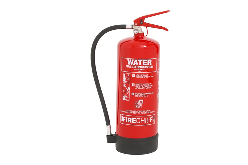 Firechief FXW6 Water Extinguisher, XTR, 6 L, Red