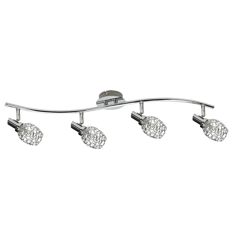 Rabalux 6185 Venus Eve Wall Light, Metal, Silver, G9 28W - Image 1