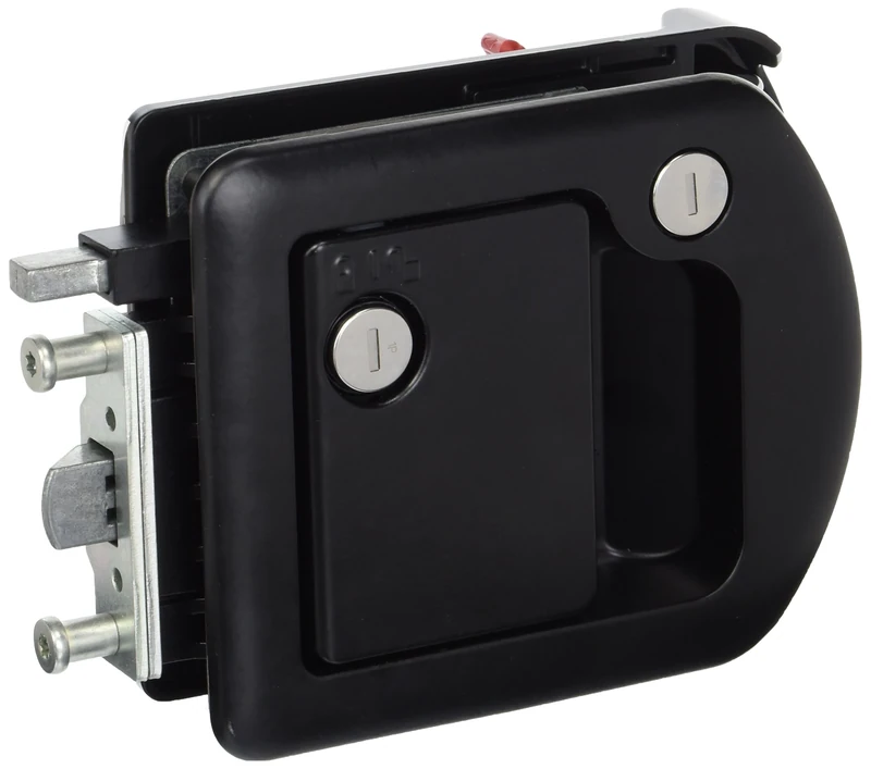 TRIMARK 601650 Door Handle, Black Door Furniture