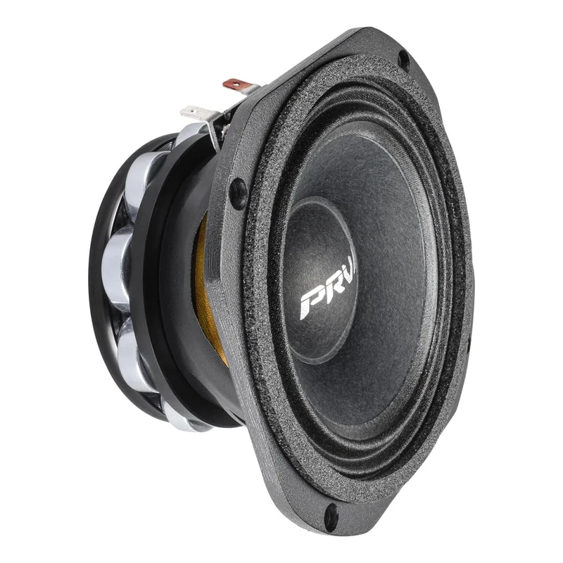 PRV AUDIO 5MR450-NDY-4, 5 Inches Midrange Speaker, High End Neodymium Magnet, 4 Ohm, 450 Watts, Pro Audio Loudspeaker (Single)