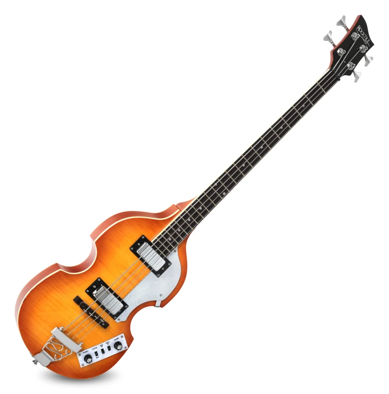Rocktile VB-1 Sir Paul Vintage Beatbass (Violin Bass, Bass Guitar, Hollow Body, 2 Humbuckers) Sunburst