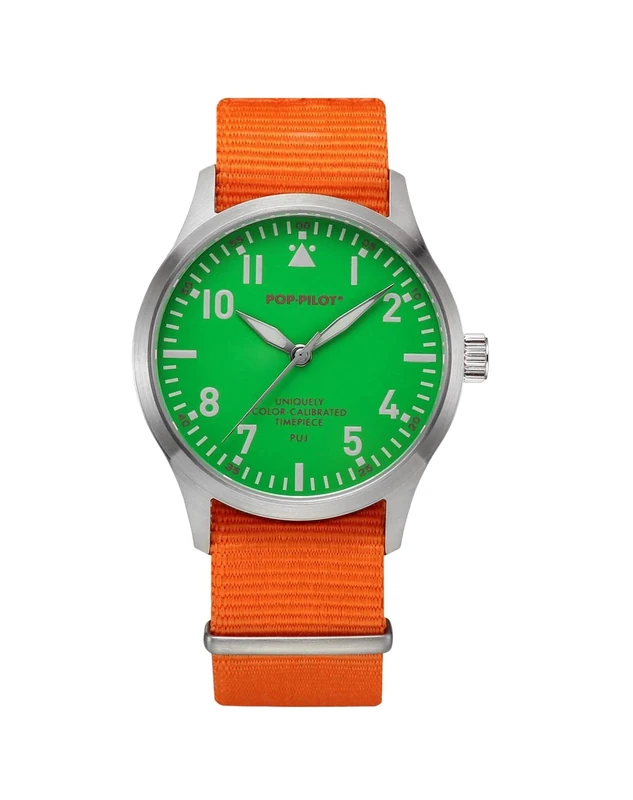 Pop Pilot Unisex Quartz Watch with PUJ Analogue Quartz Nylon P4260362630048 - Image 1