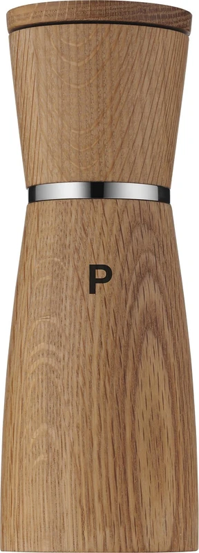 WMF 2-Piece Wood 17.9 cm Ceramill Nature Salt and Pepper Mill, Brown
