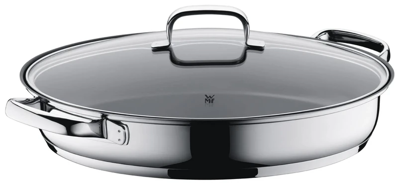 WMF 0761506380 Fish Pan with Glass Lid