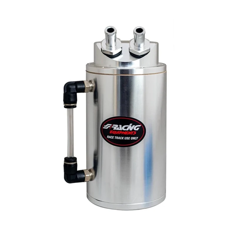 Simoni Racing Oil Catch-Tank 350ml - Chrome