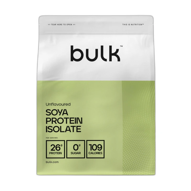 Bulk Soya Protein Isolate Powder, Vegan Protein Shake, Unflavoured, 5 kg