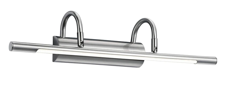 Trio Leuchten Cuadro 225210107 Wall Light Metal Nickel Matt with 8 Watt LED