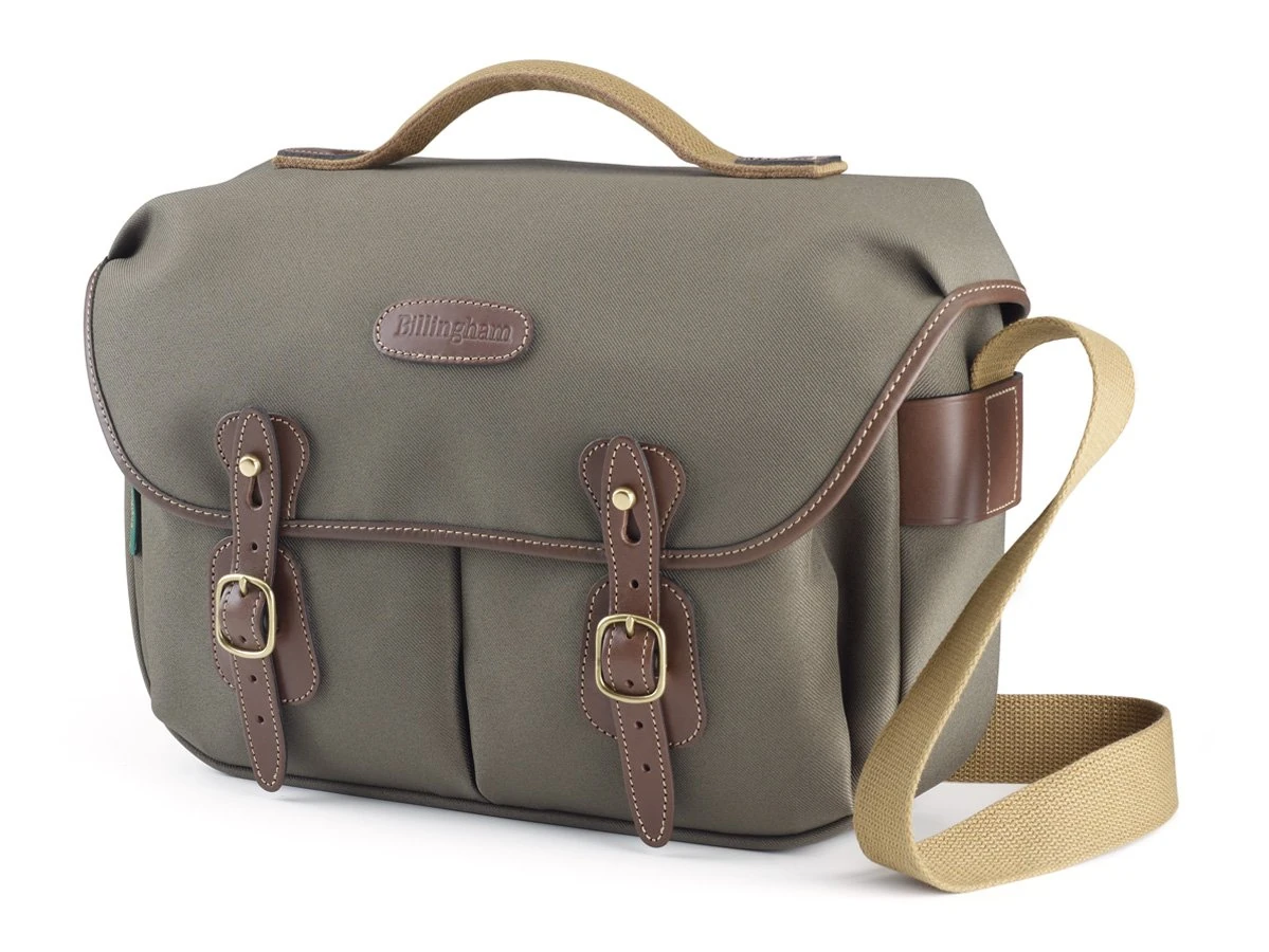 Billingham Hadley Pro Camera Bag (Sage FibreNyte / Chocolate Leather)