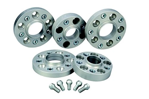 H&R DRA-System Wheel spacer set 100mm per axle - Bolt pattern 5x100 - Hub 57,1mm - Bolt size M14x1,5 - compatible with Audi/Seat/Skoda/Volkswagen