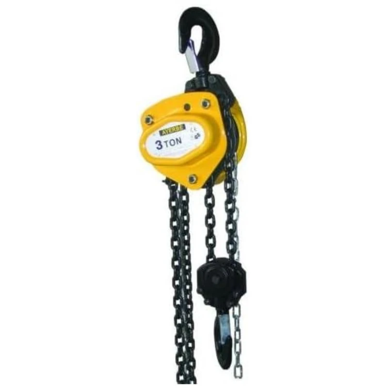 Ayerbe 580395 Two Chains Pulley 3 Tonnes Height 6 m