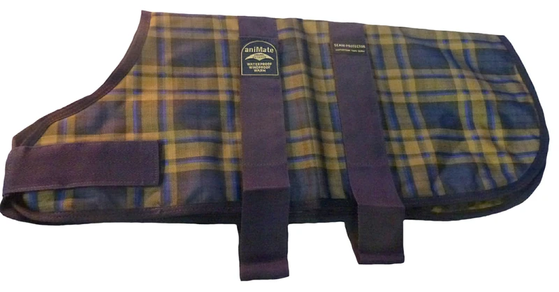 Animate Fleece Lined Waterproof Camel Watch Dog Coat, 32-inch