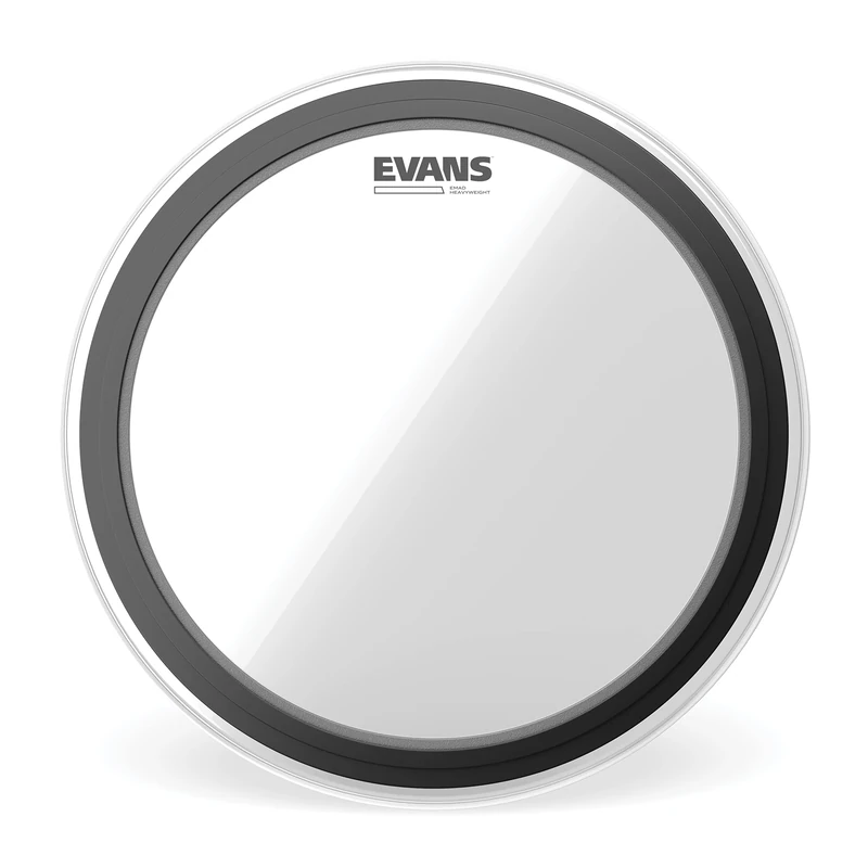 Evans BD24EMADHW 24 inch EMAD Heavyweight Clear Bass Drum Head
