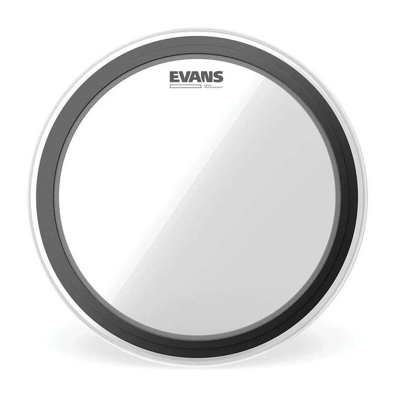 Evans Bass Drum Heads - BD26EMADHW - 26 inch EMAD Heavyweight Clear Bass Drum Head - Image 1