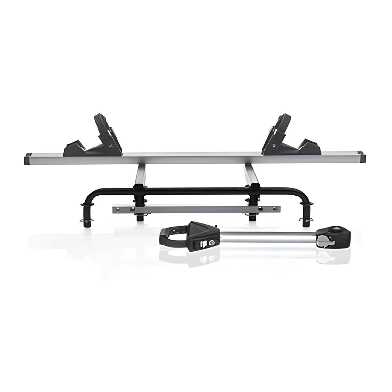 Atera 022710 Extension Evo 2, anodised aluminium - Wheel rail with spacer for transporting a 3rd bike