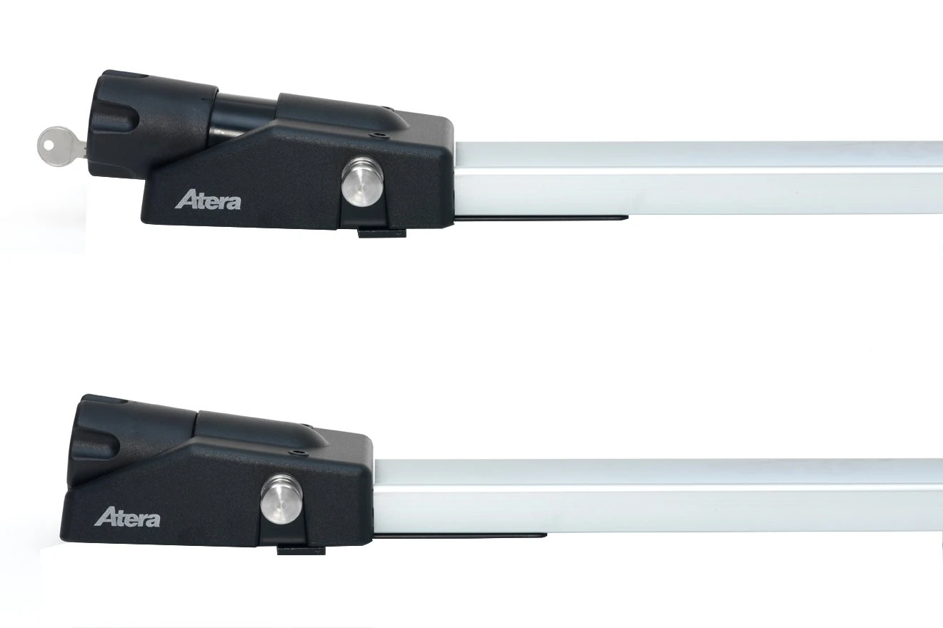 Atera 08221 Car Bicycle Carrier Giro Speed - Aluminium Silver - Car roof rack for 1 road bike or mountain bike up to 17 kg