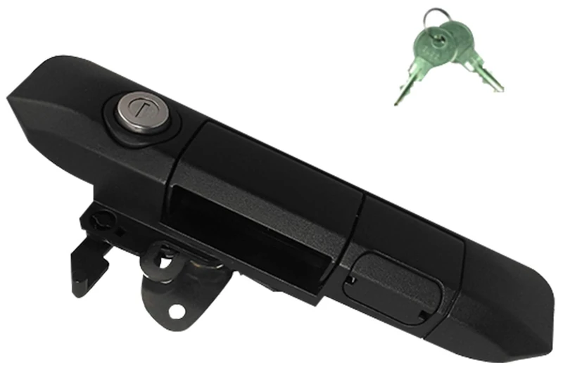 Pop & Lock PL5500 05-15 Toyota Tacoma Manual Tailgate Lock - Full Handle Replacement, Black