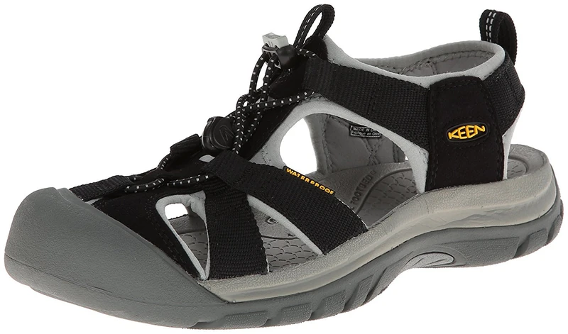 Keen Women's Venice H2 Hiking Sandals, Black Black Neutral Grey, 3.5 UK - Image 1