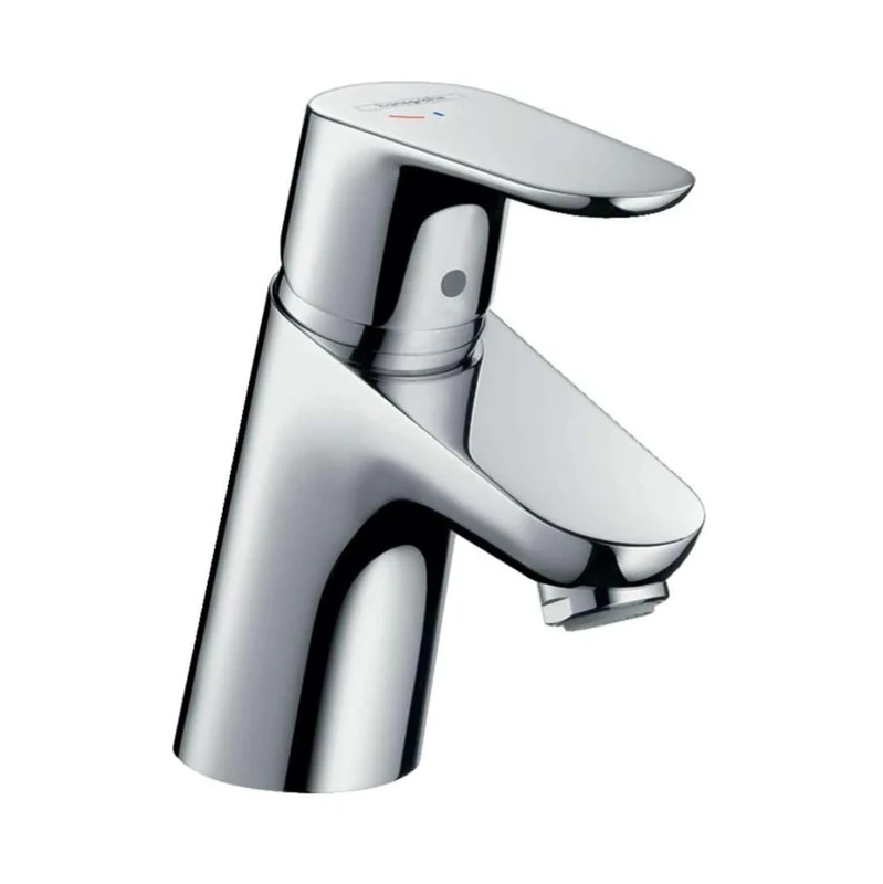 hansgrohe Focus basin mixer tap 70 with CoolStart energy saving function and pop up waste, chrome