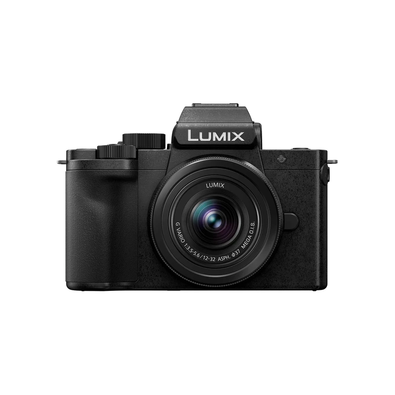 Panasonic Lumix DC-G100DKEGK Micro Four Thirds Mirrorless Camera with Lumix G Vario Lens F3.5-5.6, 20.3MP, 4K 30p and FHD 60 Video, Vlogging Camera, Free Angle Monitor, USB-C, Black