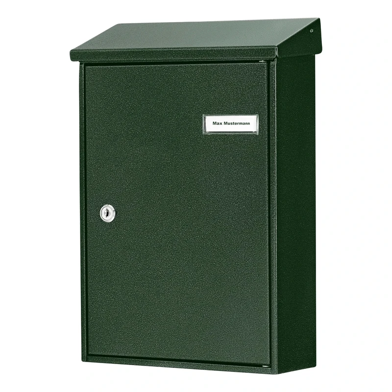 Burg-Wächter LETTER 5832 GR Iron-Coloured Sheet Steel Wall Mount Mailbox