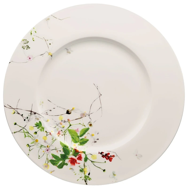 Rosenthal Brillance Fleurs Sauvages Charger Plate 33 cm Flag