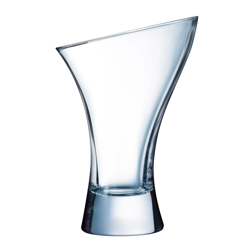 Arcoroc ARC E5613 Jazzed Ice Cream Bowls, 410 ml, Glass, Transparent, Pack of 6