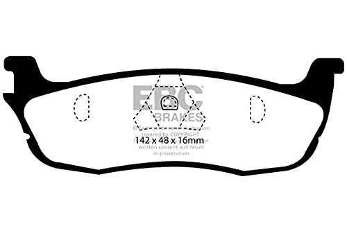 EBC Brakes DP1601 Blackstuff Brake Pads