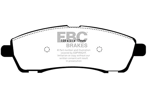 EBC Brakes DP1603 Blackstuff Brake Pads