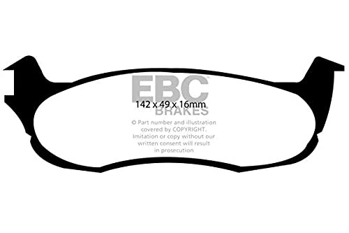 EBC Brakes DP1633 Blackstuff Brake Pads