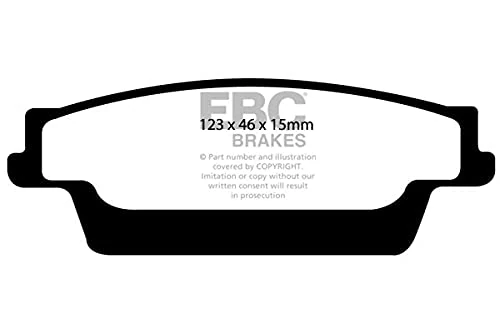 EBC Brakes DP1693 Blackstuff Brake Pads