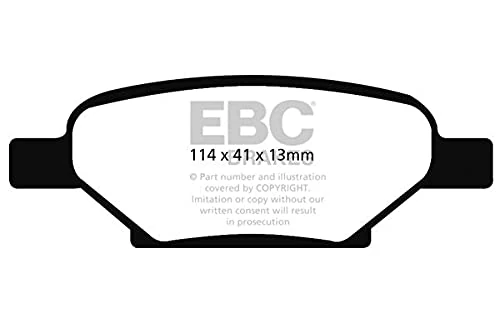 EBC Brakes DP1704 Blackstuff Brake Pads