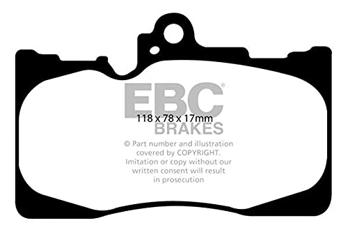 EBC Brakes DP31589C Red stuff Brake Pads
