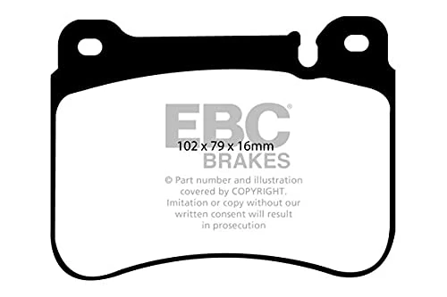 EBC Brakes DP31590C Red stuff Brake Pads
