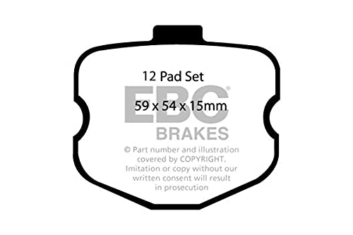 EBC Brakes DP31771C Red stuff Brake Pads - Image 1