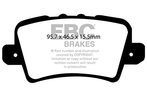 EBC Brakes DP31902C Red stuff Brake Pads